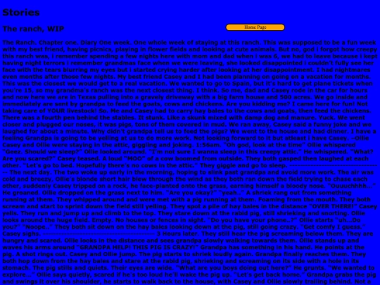 stories screenshot