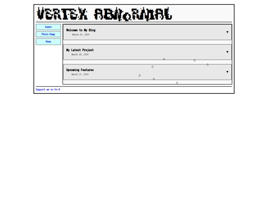 blog screenshot