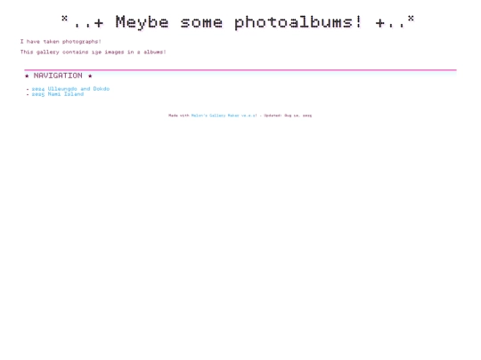 photoalbums screenshot