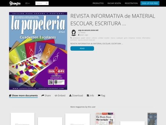 revista-informativa-de-material-escolar-escritura- screenshot