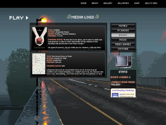 Books screenshot