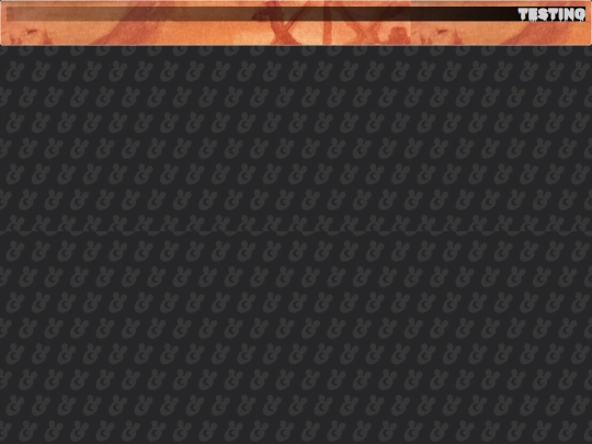 TestingPage screenshot