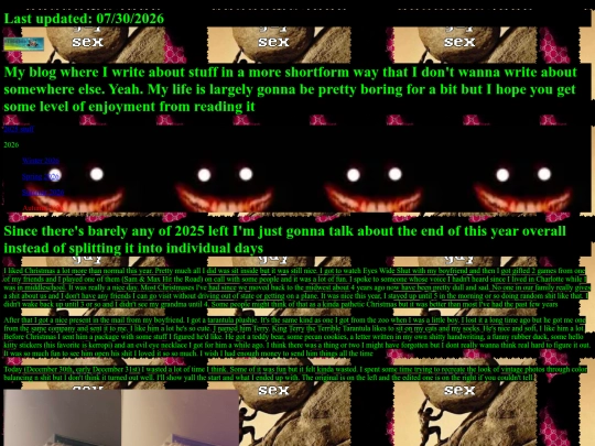 blog screenshot