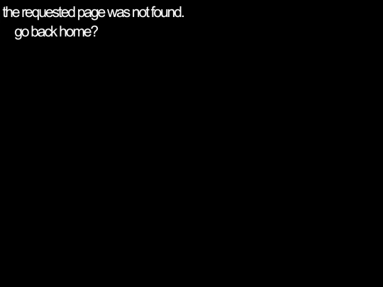 not_found screenshot