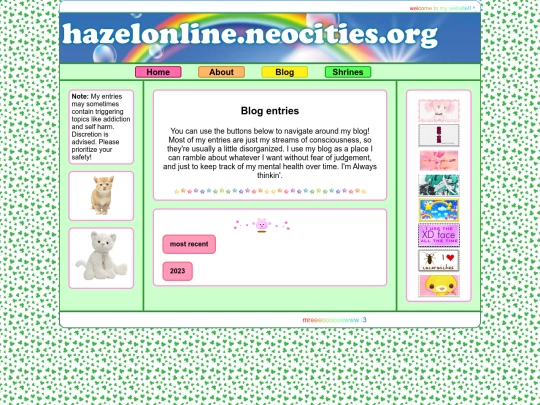 writings screenshot