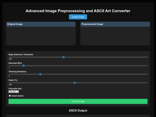 tests/Img2ASCIIt/More/Advanced_Image_Preprocessing_and_ASCII_Art_Converter screenshot