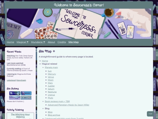 site-map screenshot