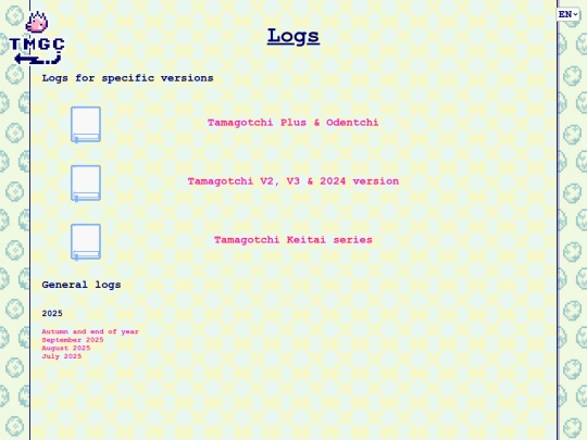en/tmgc/diarios screenshot
