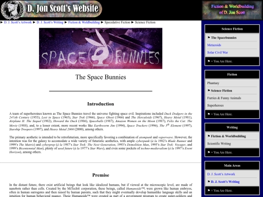 spacebunnies/venues screenshot