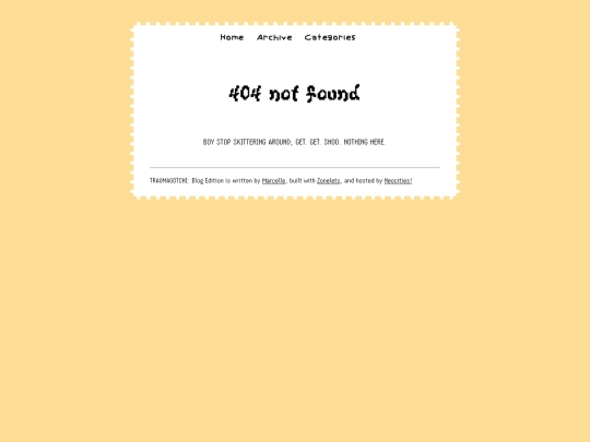 blog/not_found screenshot