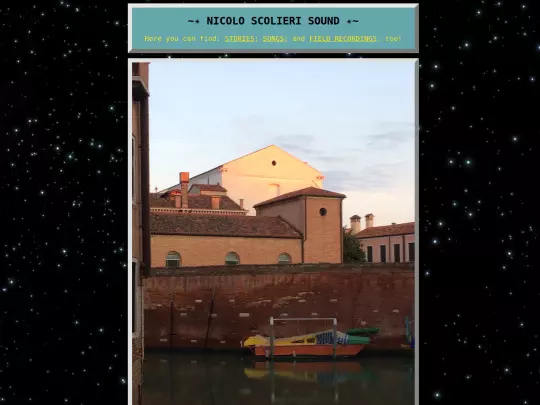 fieldrecordingsitaly screenshot