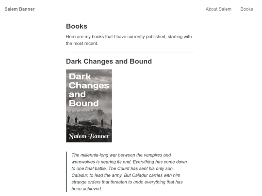 books screenshot