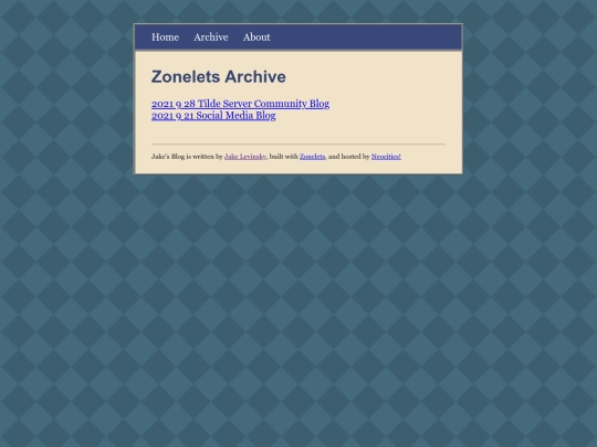 archive screenshot