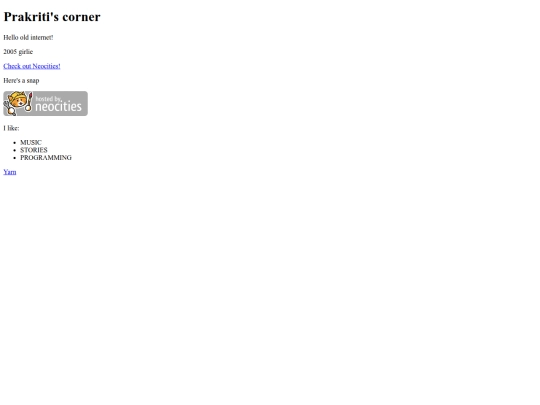 index screenshot