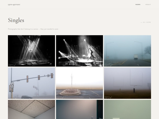 projects/singles screenshot