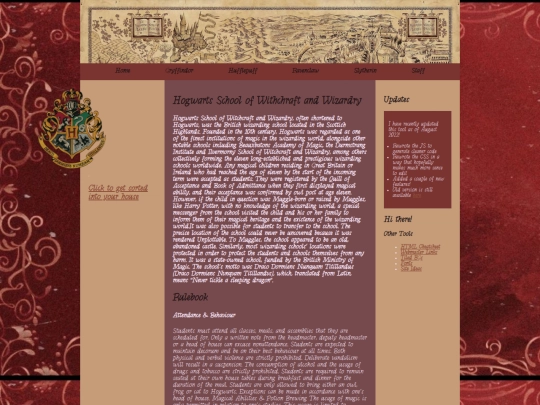 hogwarts screenshot
