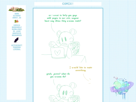 comix/001 screenshot