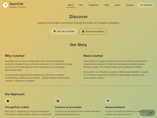 questtalk screenshot