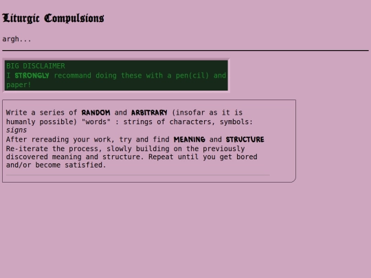conlang-exercices screenshot