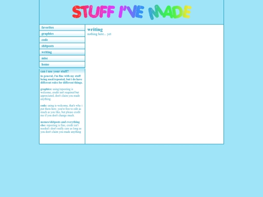 writing screenshot