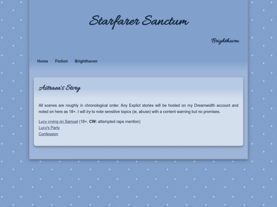 brighthaven/astraeascenes screenshot