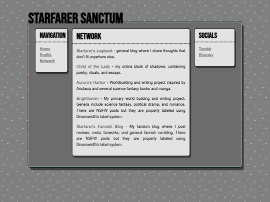 network screenshot