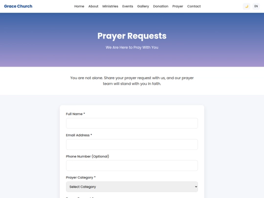 chruchmobile/prayer screenshot