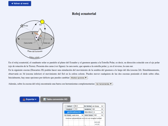 Movil/reloj_ecuatorial screenshot