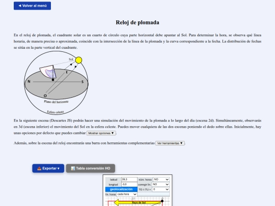 Movil/reloj_plomada screenshot