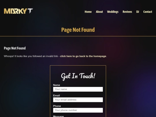 not_found screenshot