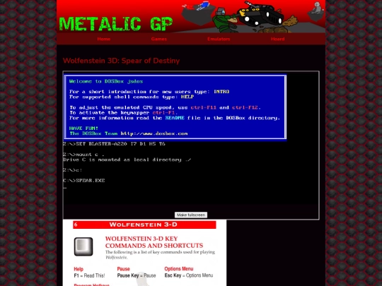 Emu/WolfSpear screenshot
