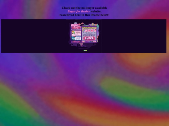 Sugarforbrains screenshot