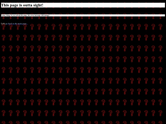 not_found screenshot