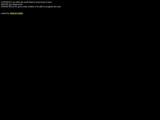 dukem/games/pacmasomanual screenshot