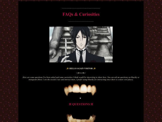 FAQs-FrequentlyAskedQuestionspage screenshot