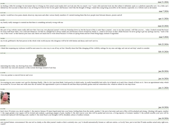 journal screenshot