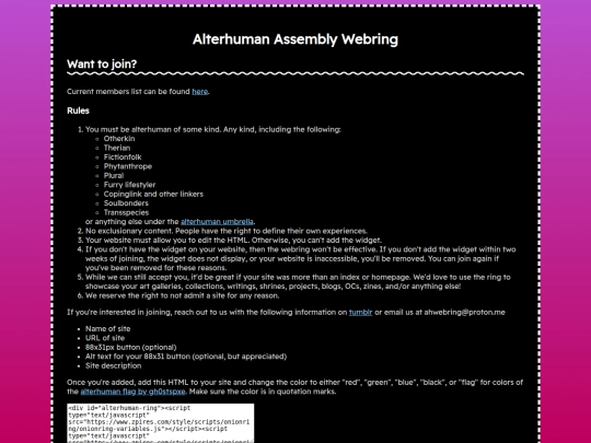 website/alterhuman-assembly/join screenshot