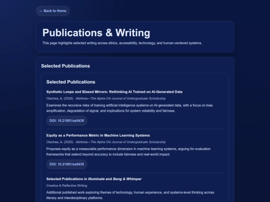 publications screenshot