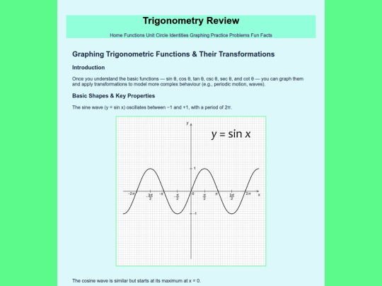 graphing screenshot