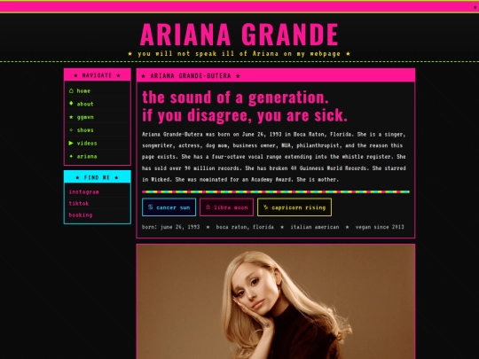ariana screenshot