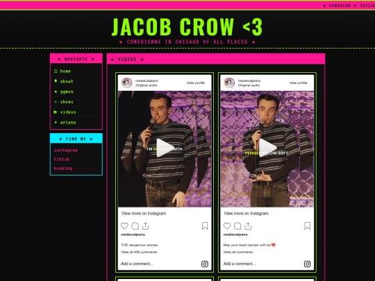 videos screenshot