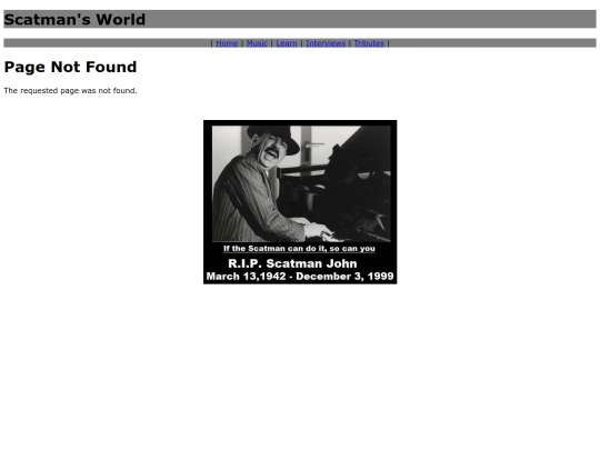 not_found screenshot