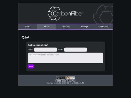 about/qna screenshot