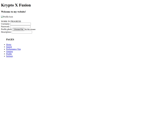 Profile screenshot