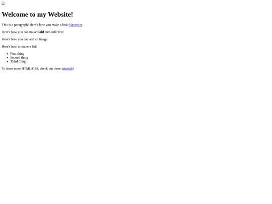 index screenshot