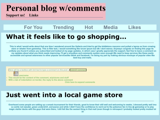 personal screenshot