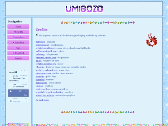 credits screenshot