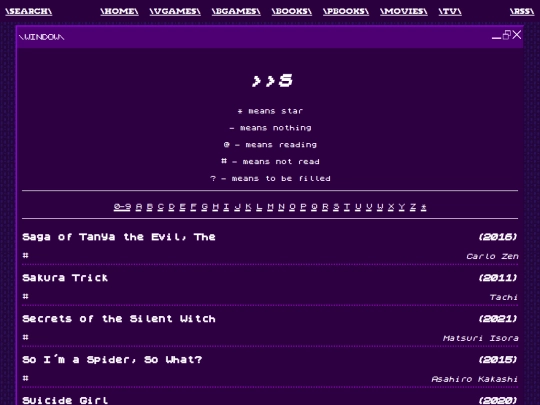 logging/pbooks/s screenshot