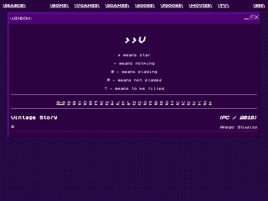 logging/vgames/v screenshot