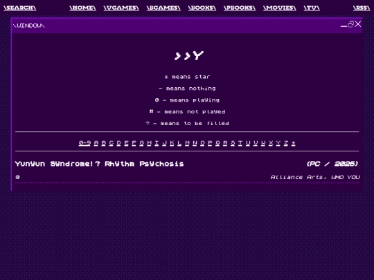 logging/vgames/y screenshot